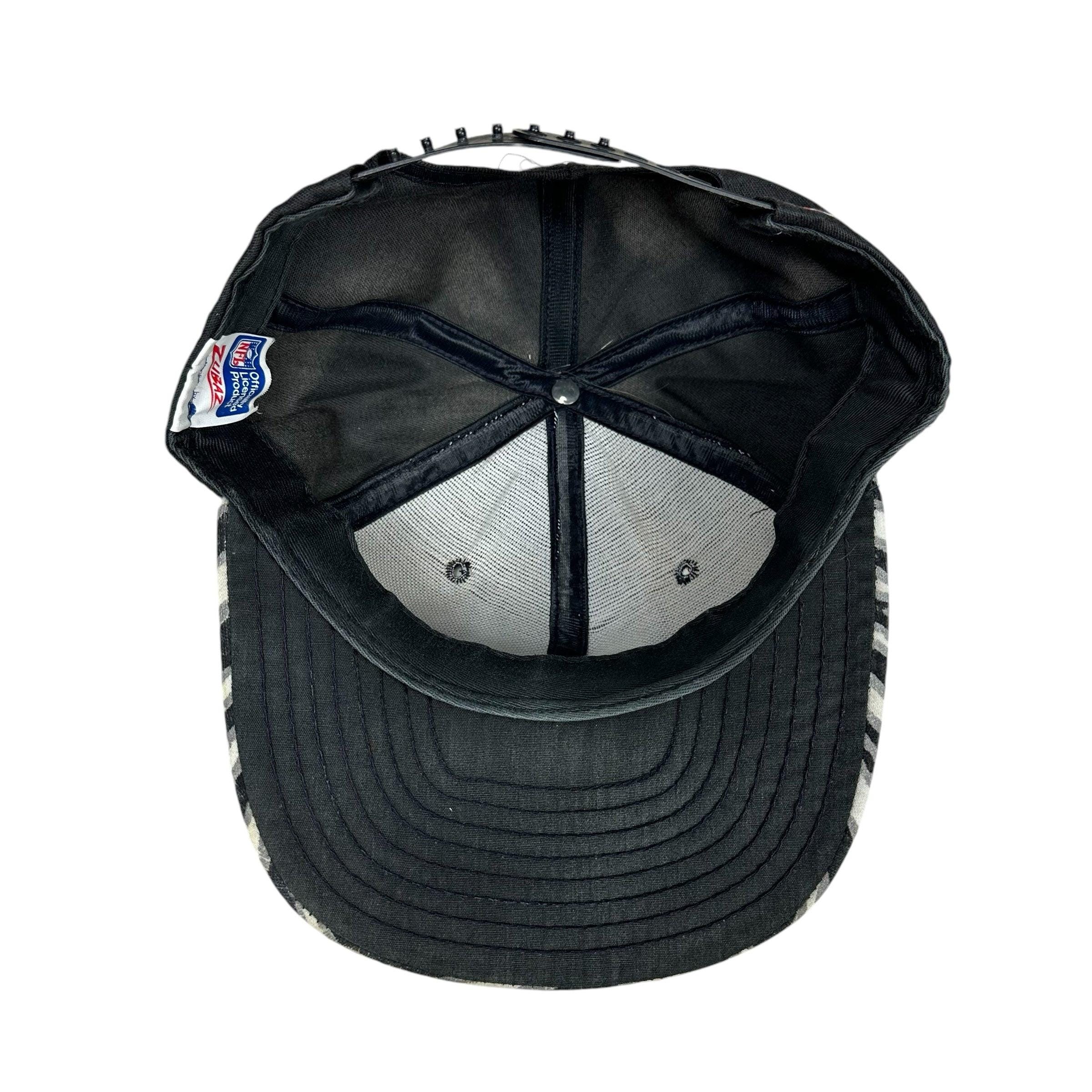 Vintage Los Angeles Raiders Hat Zubaz Snapback - Etsy