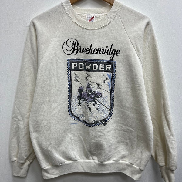 Vintage 1980’s Breckenridge Powder Crewneck Sz L