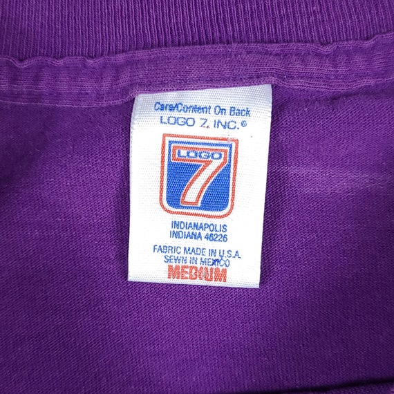 Vintage Northwestern University Purple Logo 7 Tee… - image 3