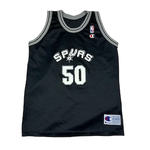 David Robinson Vintage San Antonio Spurs Jersey Champion Basketball Size Youth XL