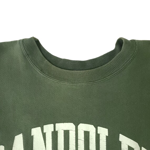 Vintage Randolph Macon Champion Green Reverse Wea… - image 4