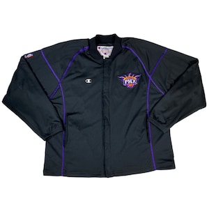 Vintage 90s Stater NBA Phoenix Suns Warm up Jacket Size L - Etsy