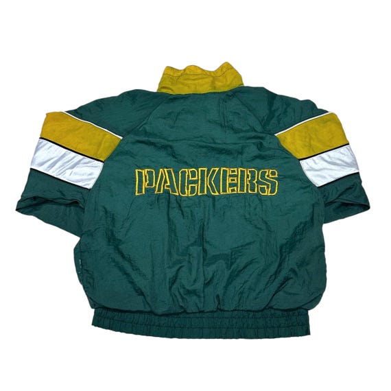 Vintage Green Bay Packers Jacket Genuine Stuff Retro
