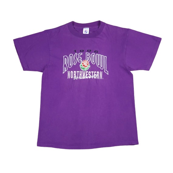 Vintage Northwestern University Purple Logo 7 Tee… - image 1