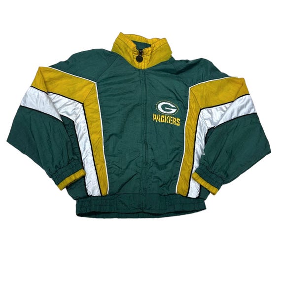 Vintage Green Bay Packers Jacket Genuine Stuff Retro