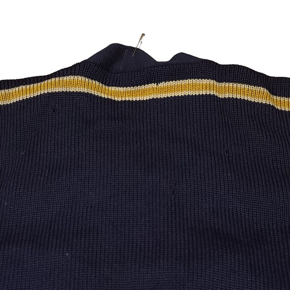 Vintage 1941 Tilden Tech High School Wool Zip Var… - image 6