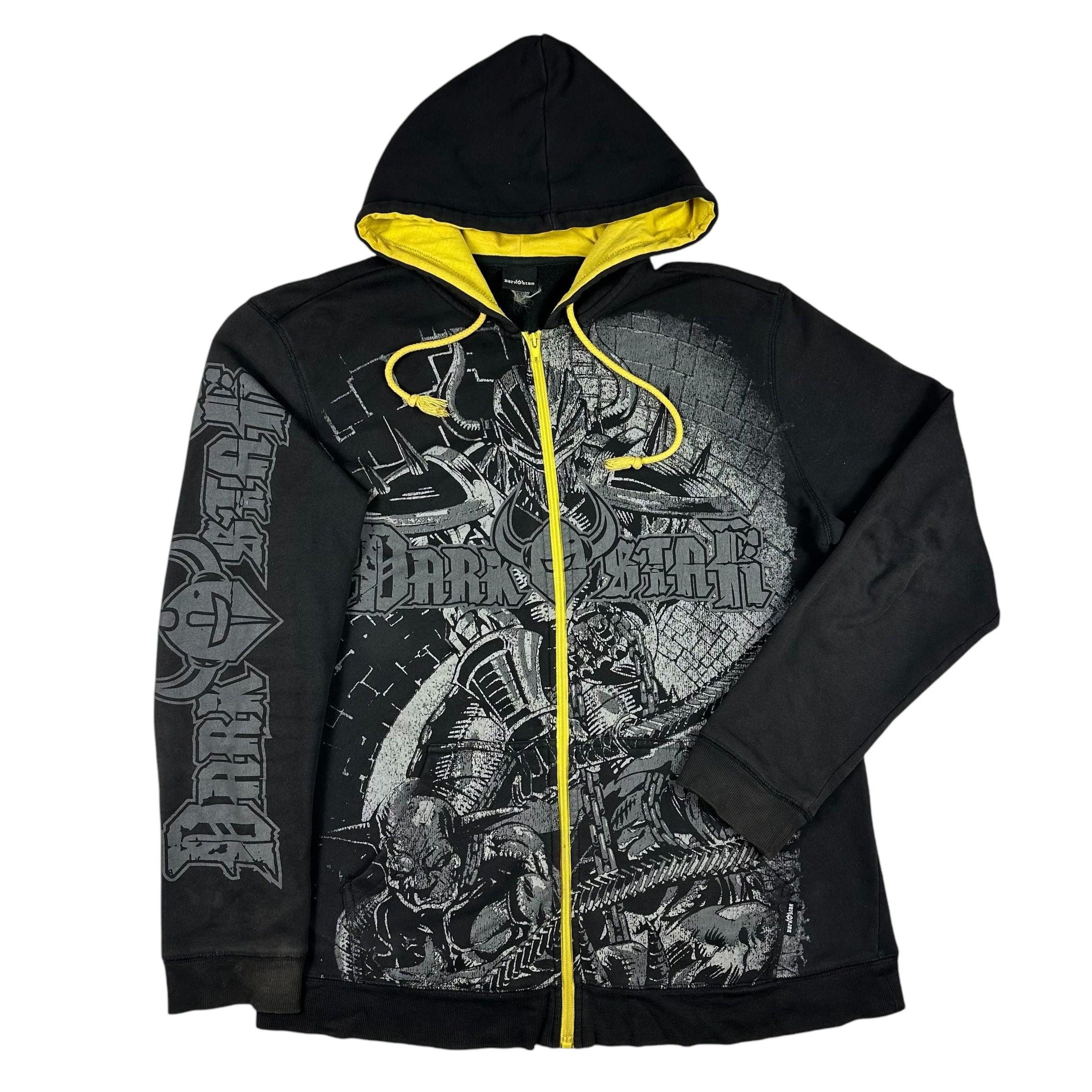 トップス Y2K 00s Archive Full-zip Drivers Sweat Y2K Fox Racing Full Zip Hoodie Sweatshirt Mens 2XL Cyber