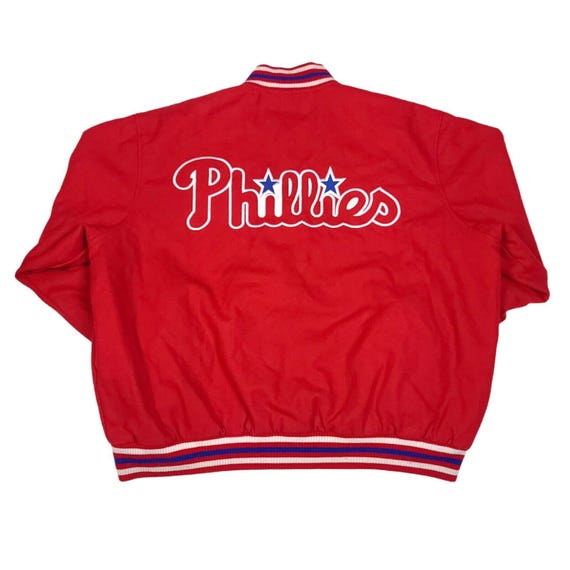 Philadelphia Phillies ジャケット Philadelphia Phillies Reversible Jeff Hamilton Jh Design