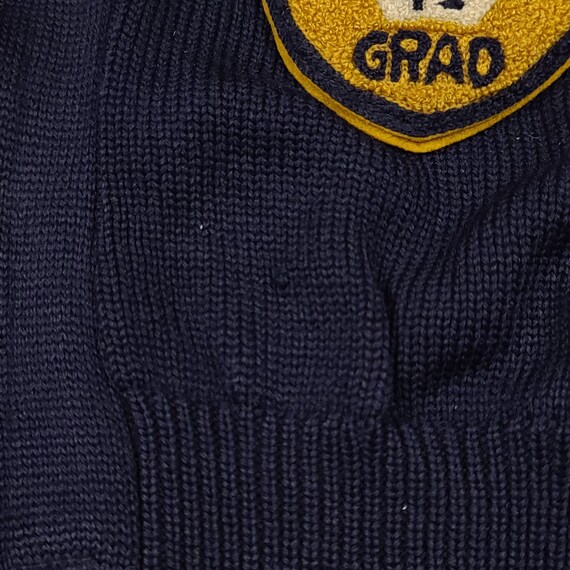 Vintage 1941 Tilden Tech High School Wool Zip Var… - image 8