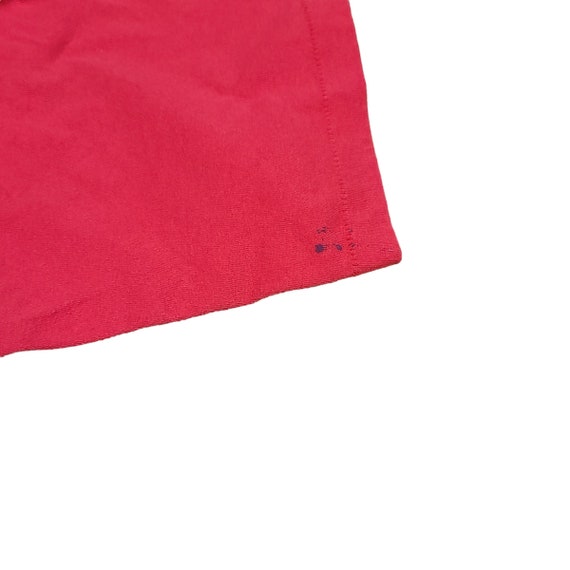 Vintage Chicago Bulls 1990 Red Starter Shirt Size… - image 10