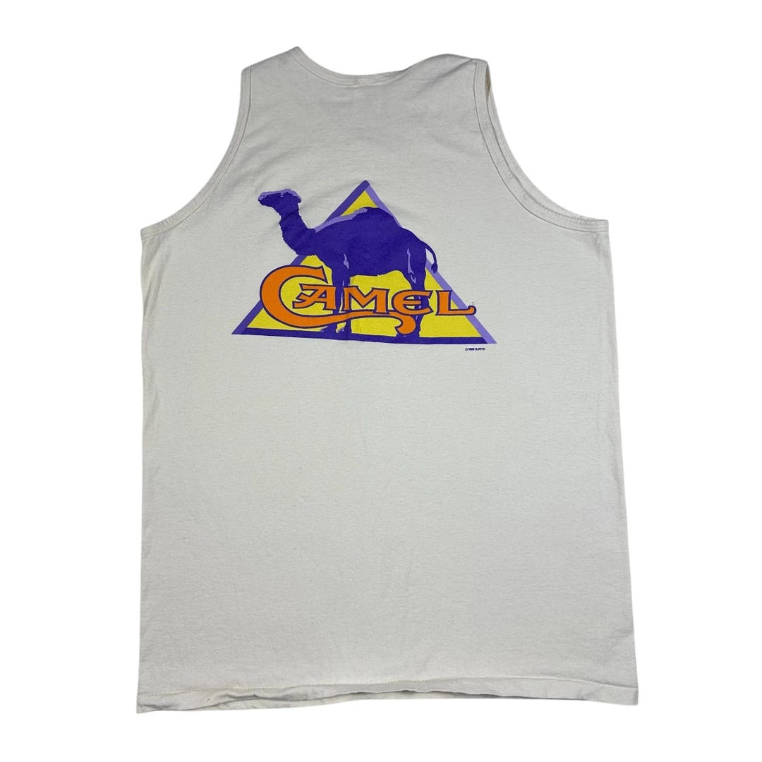 Vintage Camel Cigarettes Tank Top - Etsy