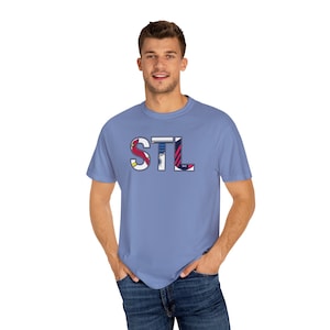 St. Louis Sports, T-shirt unisexe teint en pièce