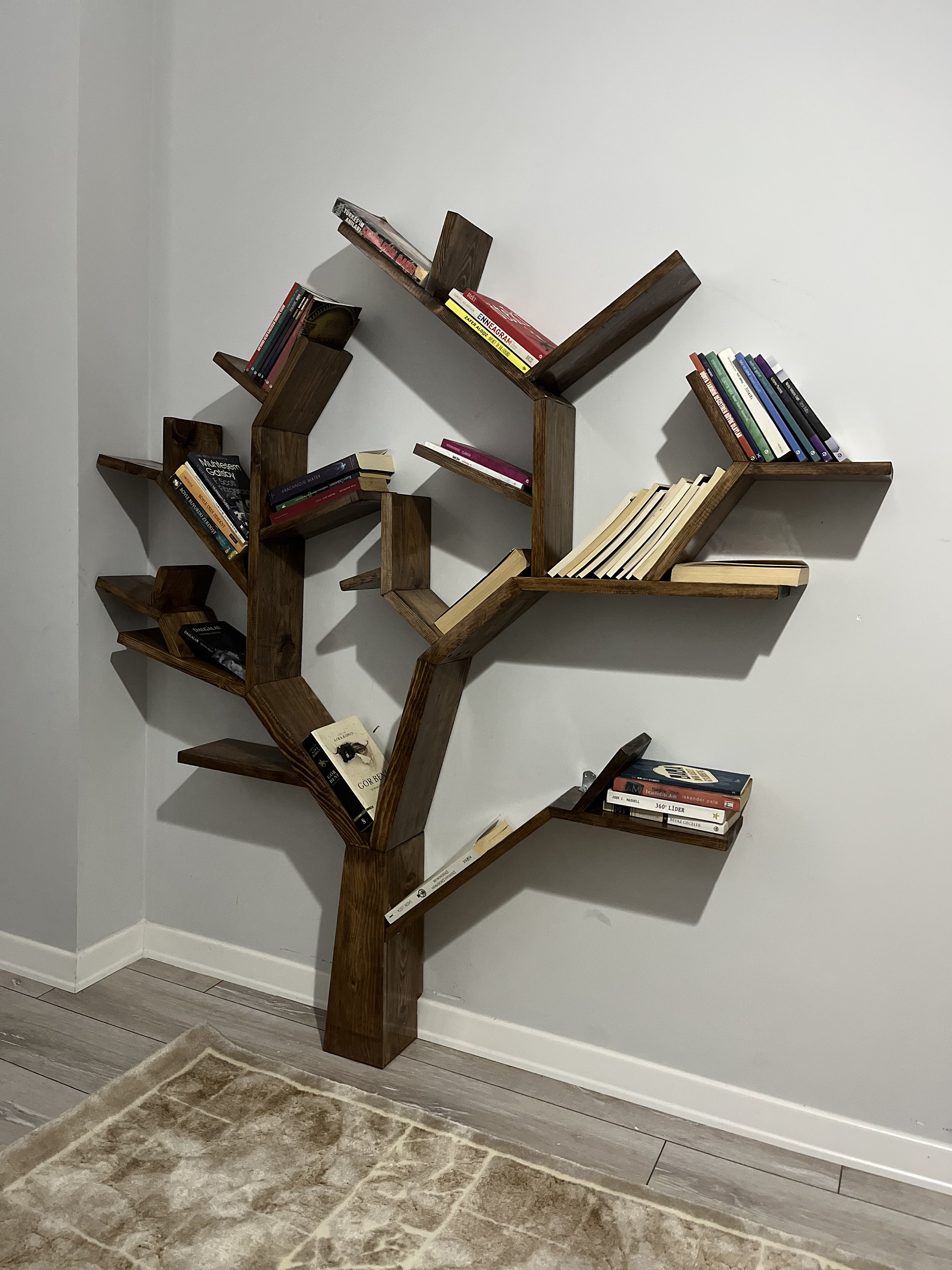 Tree Branch Bookshelf