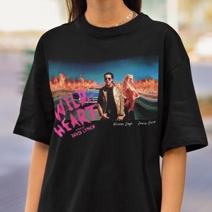 Wild At Heart Movie T-Shirt, Unisex, Gift for David Lynch Fans, Art House Movie Fans, Cult Classic Films, Nicolas Cage, Vintage Movie Shirt