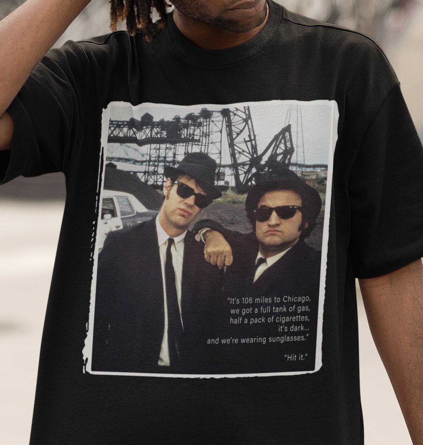 The Blues Brothers Movie T-shirt, Unisex, Vintage Movie Shirt