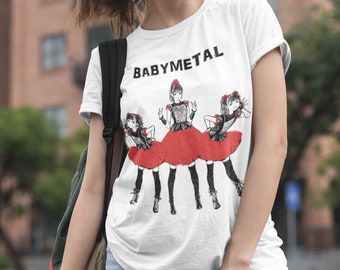 BABYMETAL Crewneck T-shirt, Babymetal Tee Shirt Two, Japanese