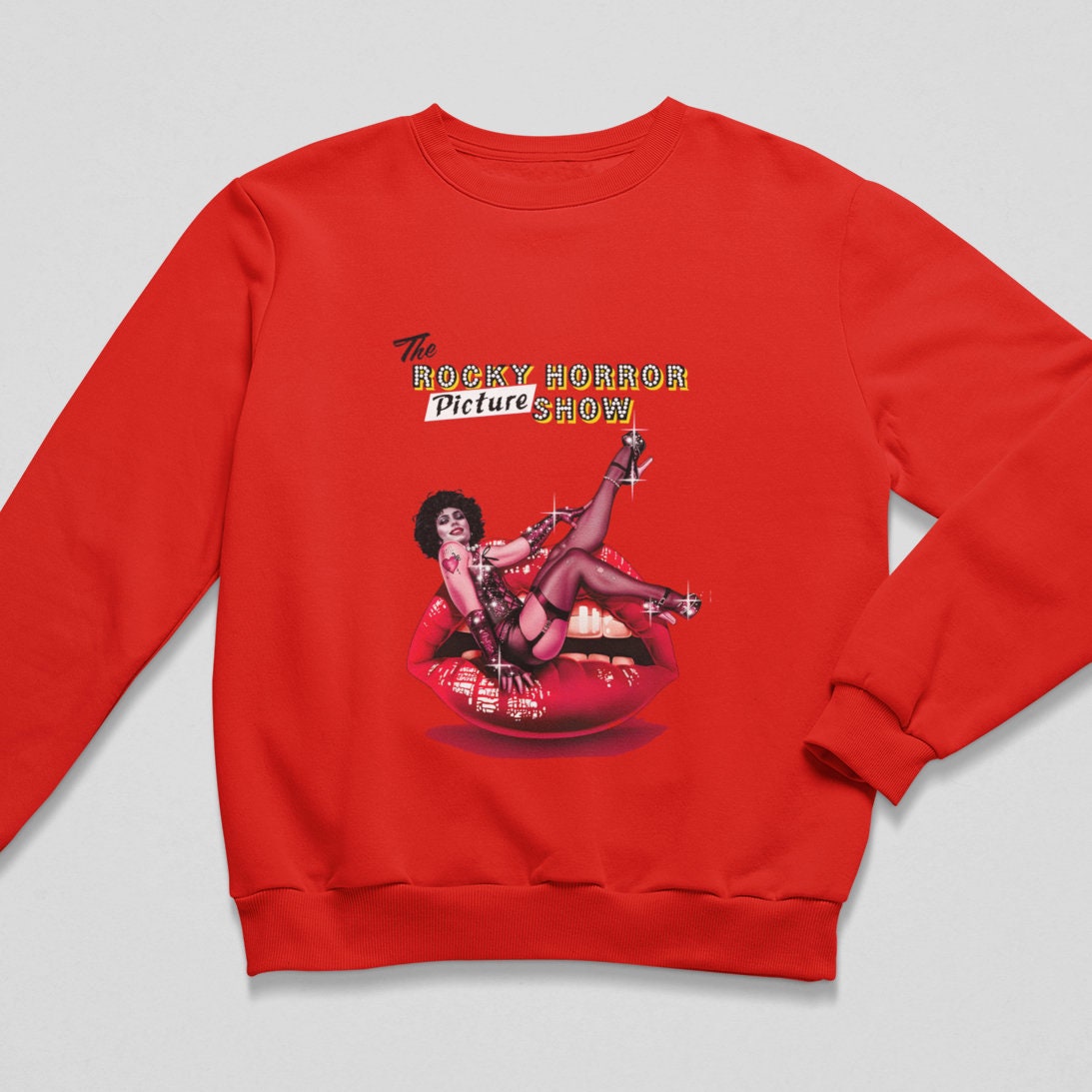 The Rocky Horror Picture Show Movie Crewneck Sweatshirt, Tim
