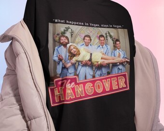 Hangover Movie T-shirt, Retro Movie Crewneck Tee, Funny T-shirt
