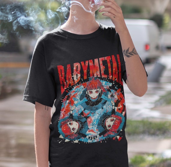 BABYMETAL Crewneck T-shirt, Babymetal Tee Shirt One, Japanese