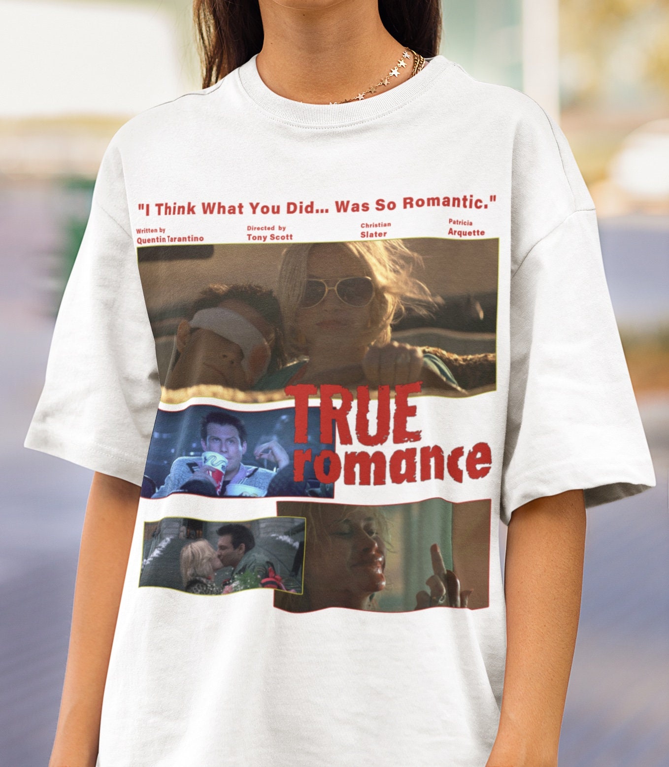True Romance Movie Tee Shirt, Unisex, Gift for Quentin Tarantino