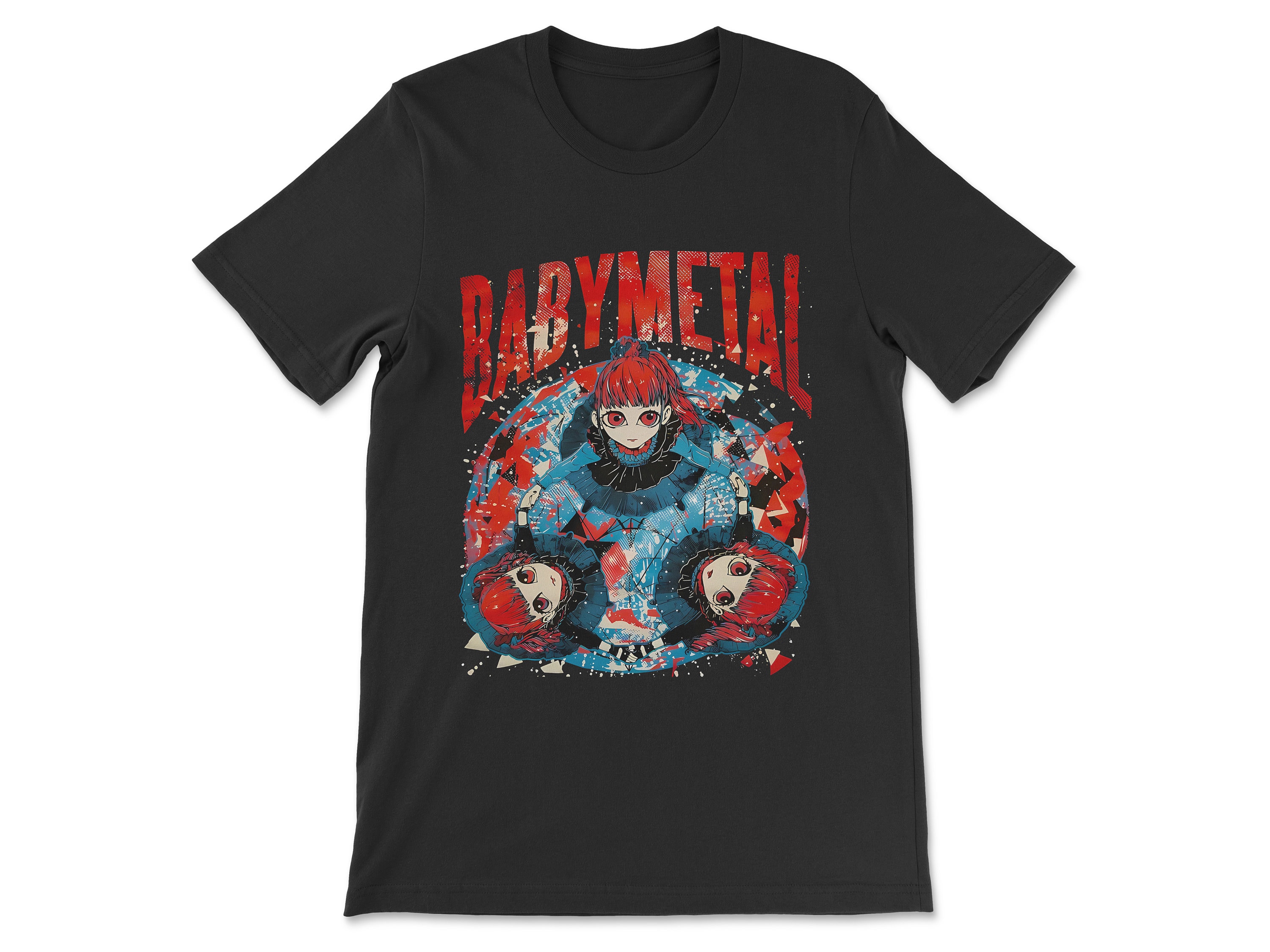 BABYMETAL Crewneck T-shirt, Babymetal Tee Shirt One, Japanese