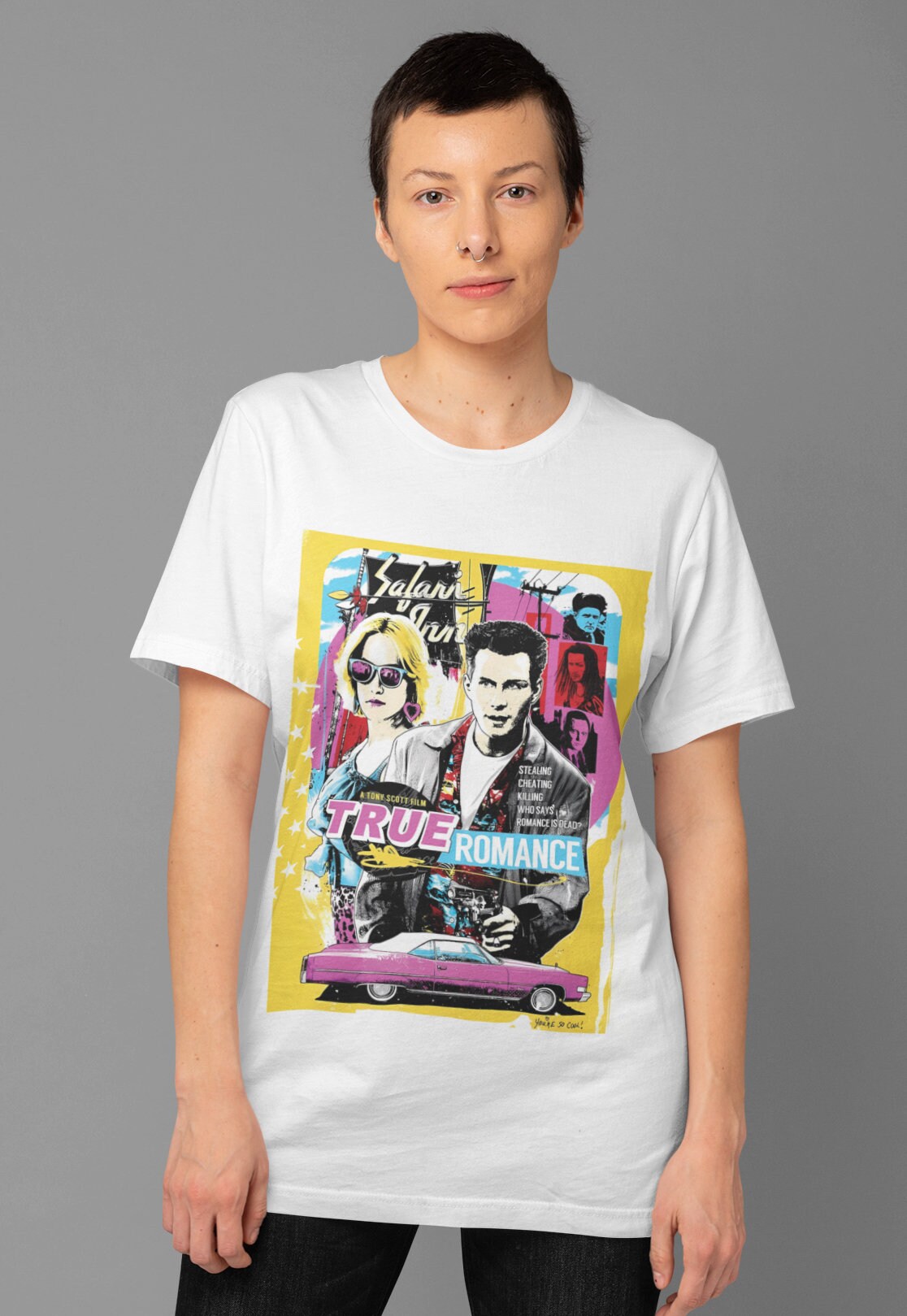 True Romance Movie T-shirt for Men & Women, Gift for Movie Lovers