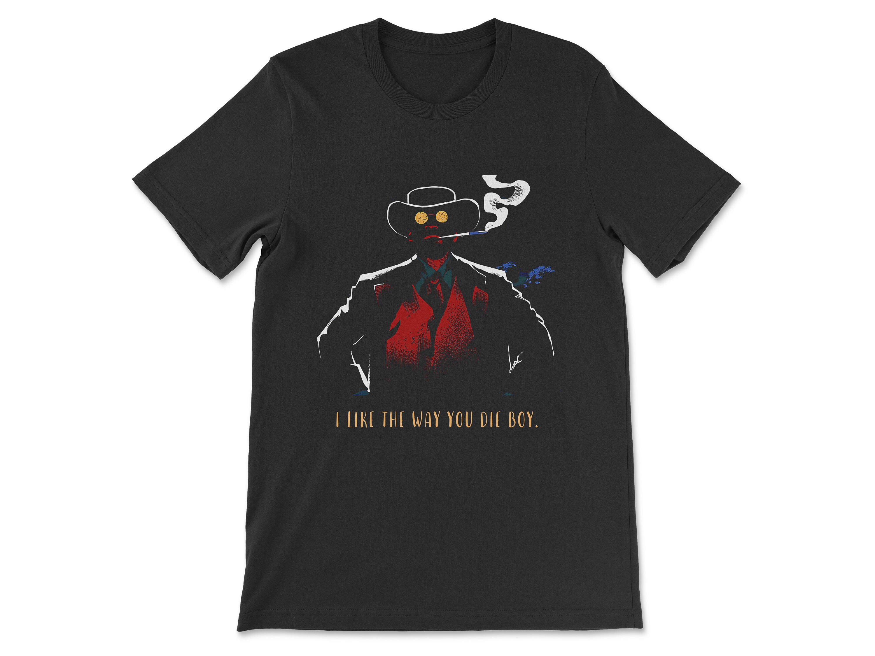 Django Unchained Artwork T-shirt , Quentin Tarantino Crewneck Tee