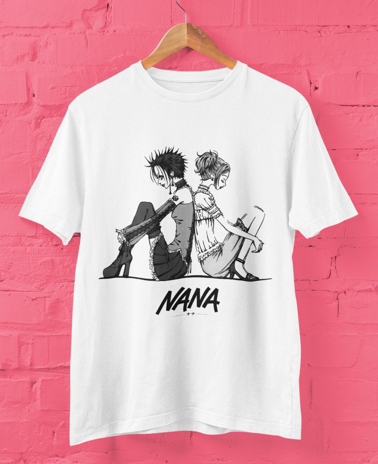 Nana Anime Crewneck Tee Shirt, Japanese Manga Comic T-shirt