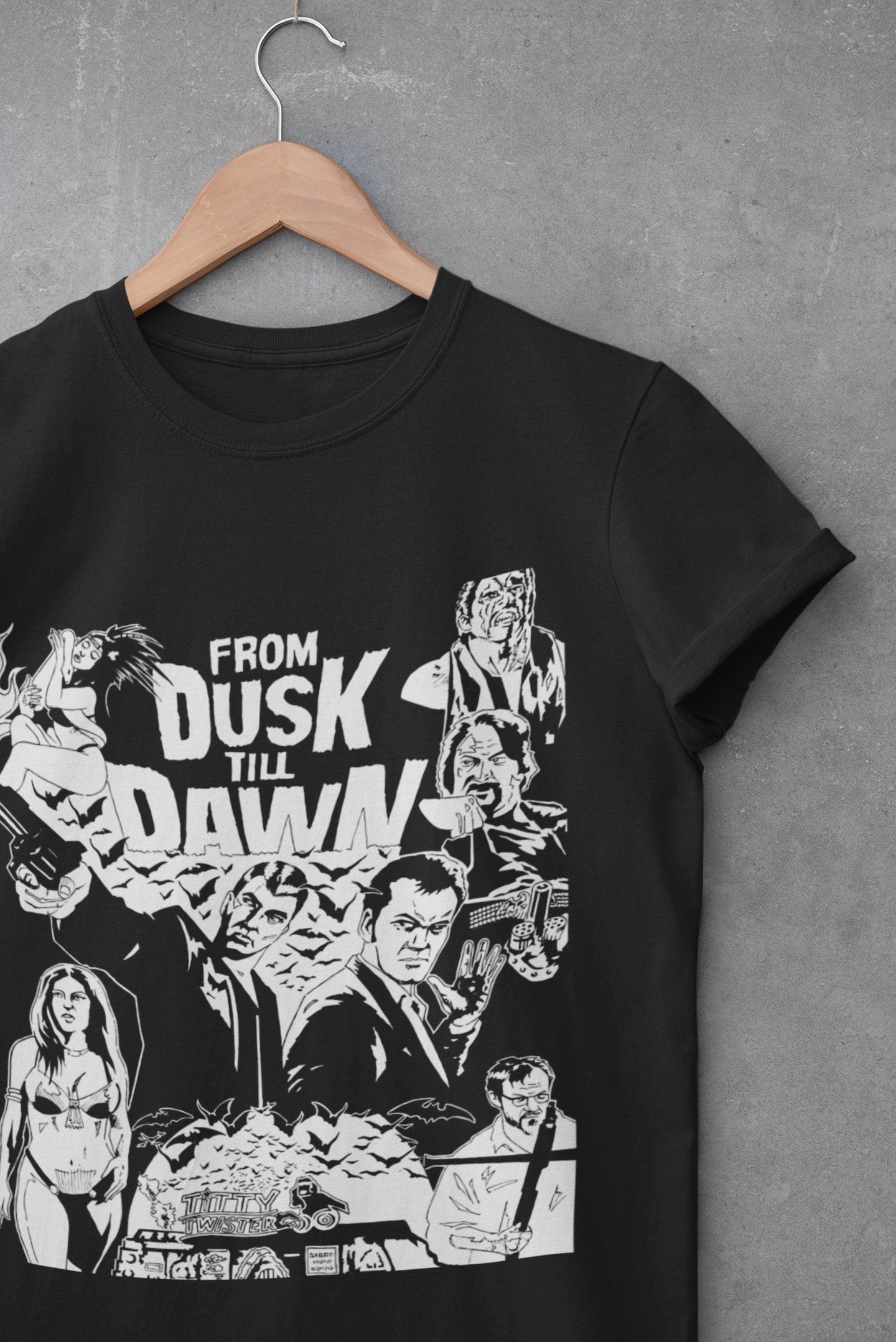 From Dusk Till Dawn Movie T-shirt, Unisex, Quentin Tarantino