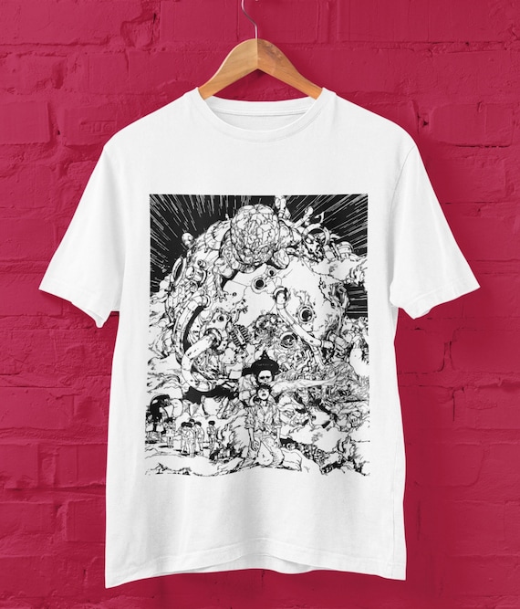 Akira Rare Anime Artwork T-shirt, Japanese Animation Movie