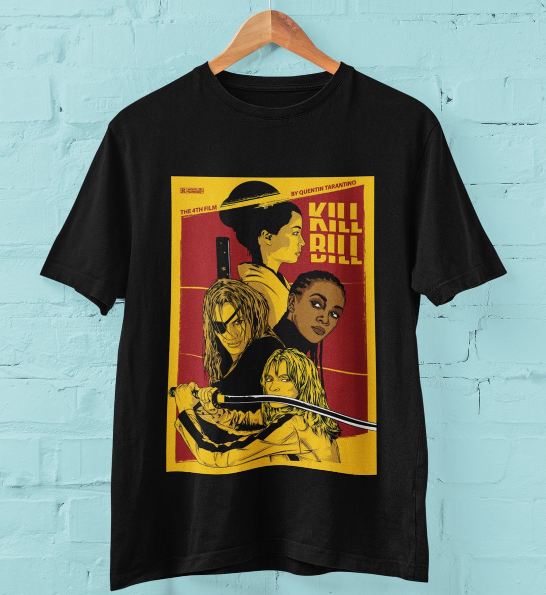 Kill Bill T-shirt, Quentin Tarantino Cult Classic Movie Tee - Etsy