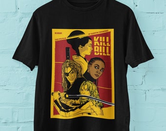 Kill Bill T-Shirt, Quentin Tarantino Cult Classic Movie Tee
