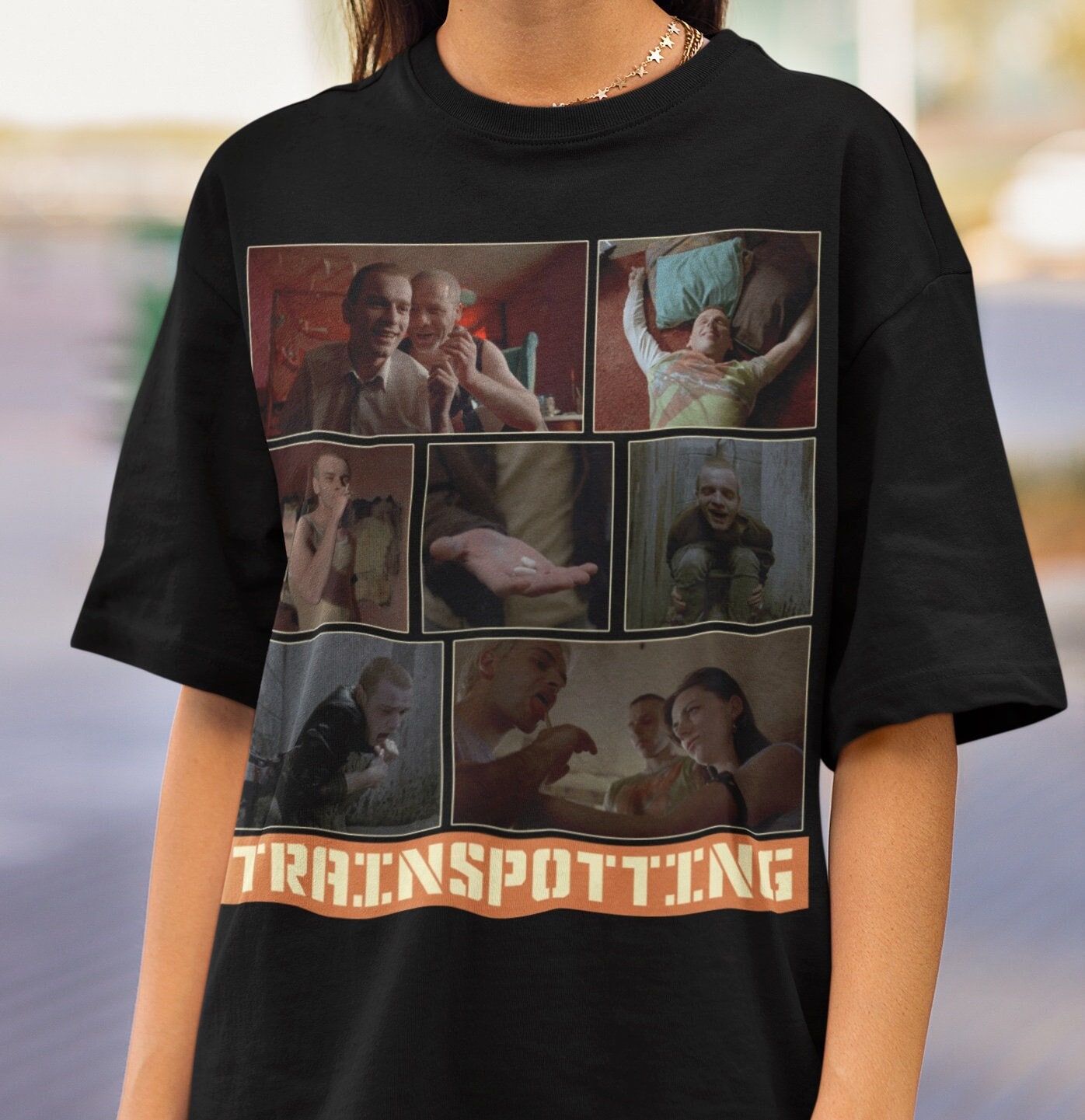 Vintage Trainspotting Shirt - Etsy Vintage Trainspotting Shirt - Etsy