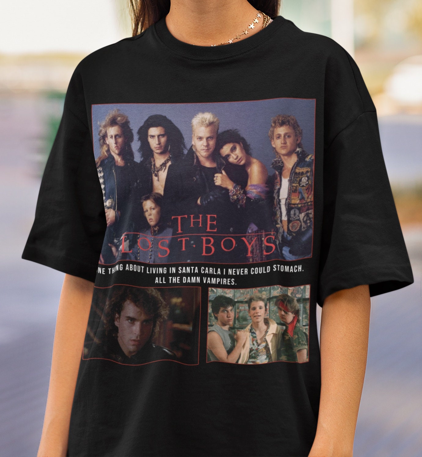 The Lost Boys Movie T-shirt, Unisex, Relaxed Fit Vintage Retro