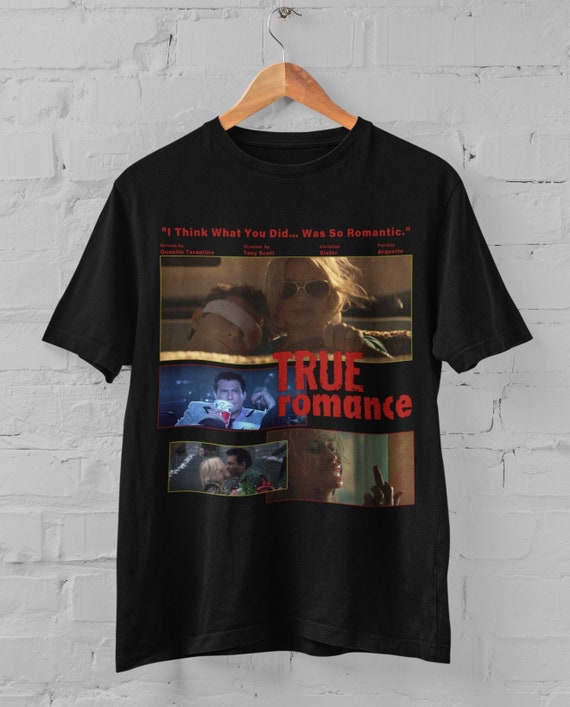 True Romance Movie Tee Shirt, Unisex, Gift for Quentin Tarantino