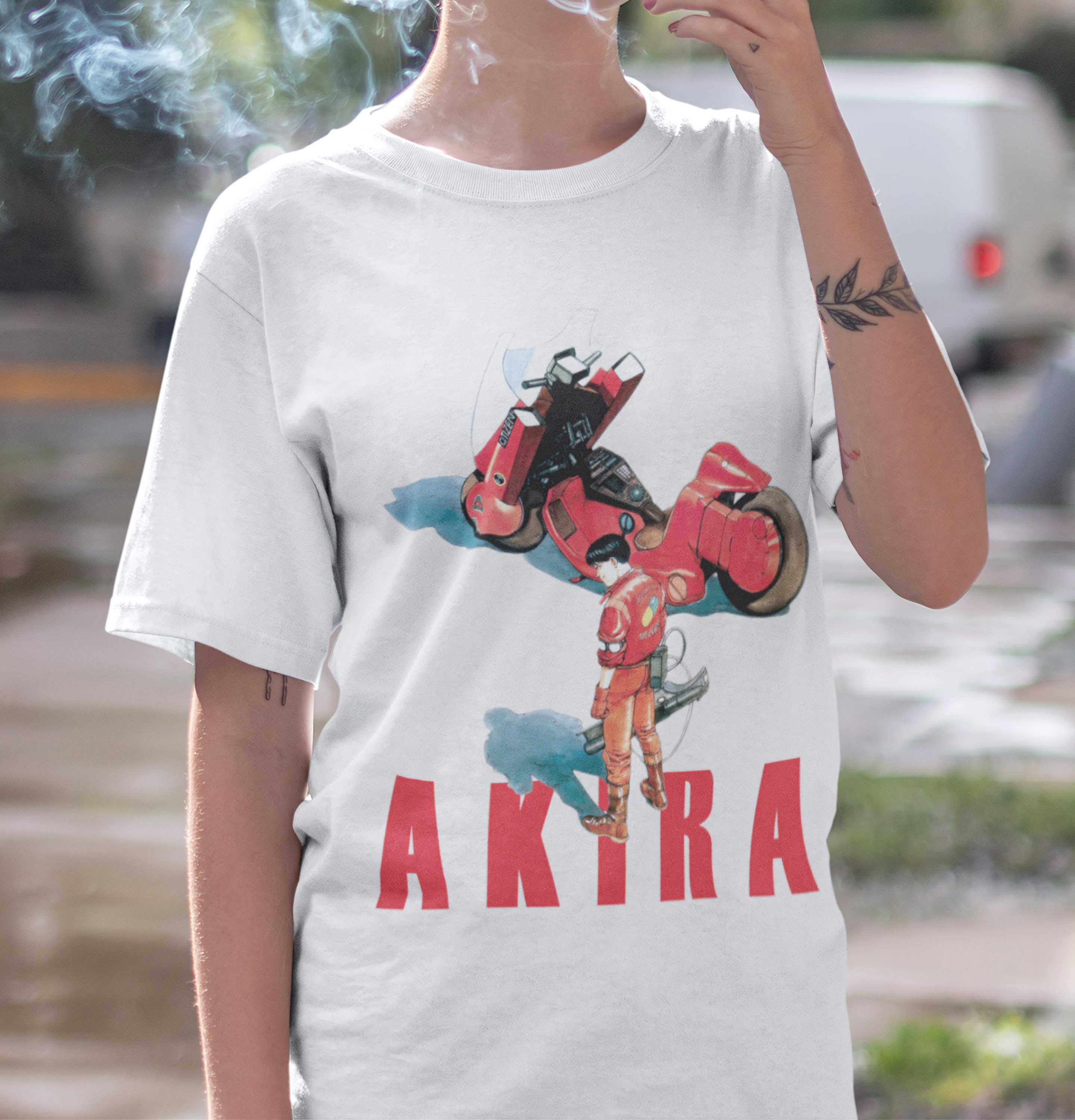 トップス AKIRA  T-shirt Akira Japanese Anime Movie Crewneck T-shirt, Tee Shirt Gift