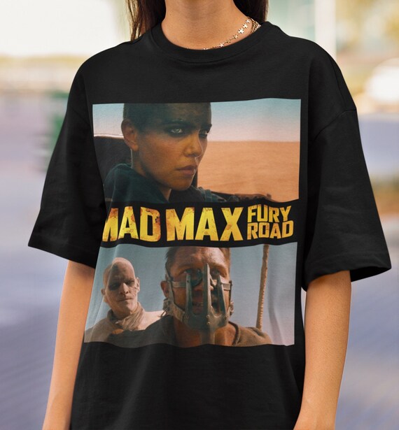 Mad Max Fury Road Movie T-shirt, Unisex, Furiosa Charlize Theron