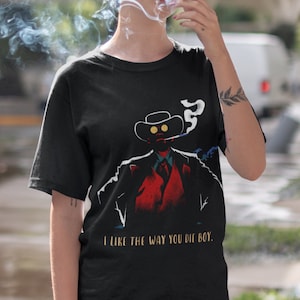 Django Unchained Artwork T-shirt , Quentin Tarantino Crewneck Tee Shirt, Jamie Foxx, Gift for Tarantino Movie Lovers Fans, Men & Women