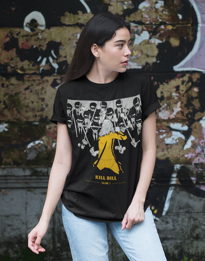 KILL BILL × GOOD VIBRATIONS Tシャツ XLサイズ ブラックグレー
