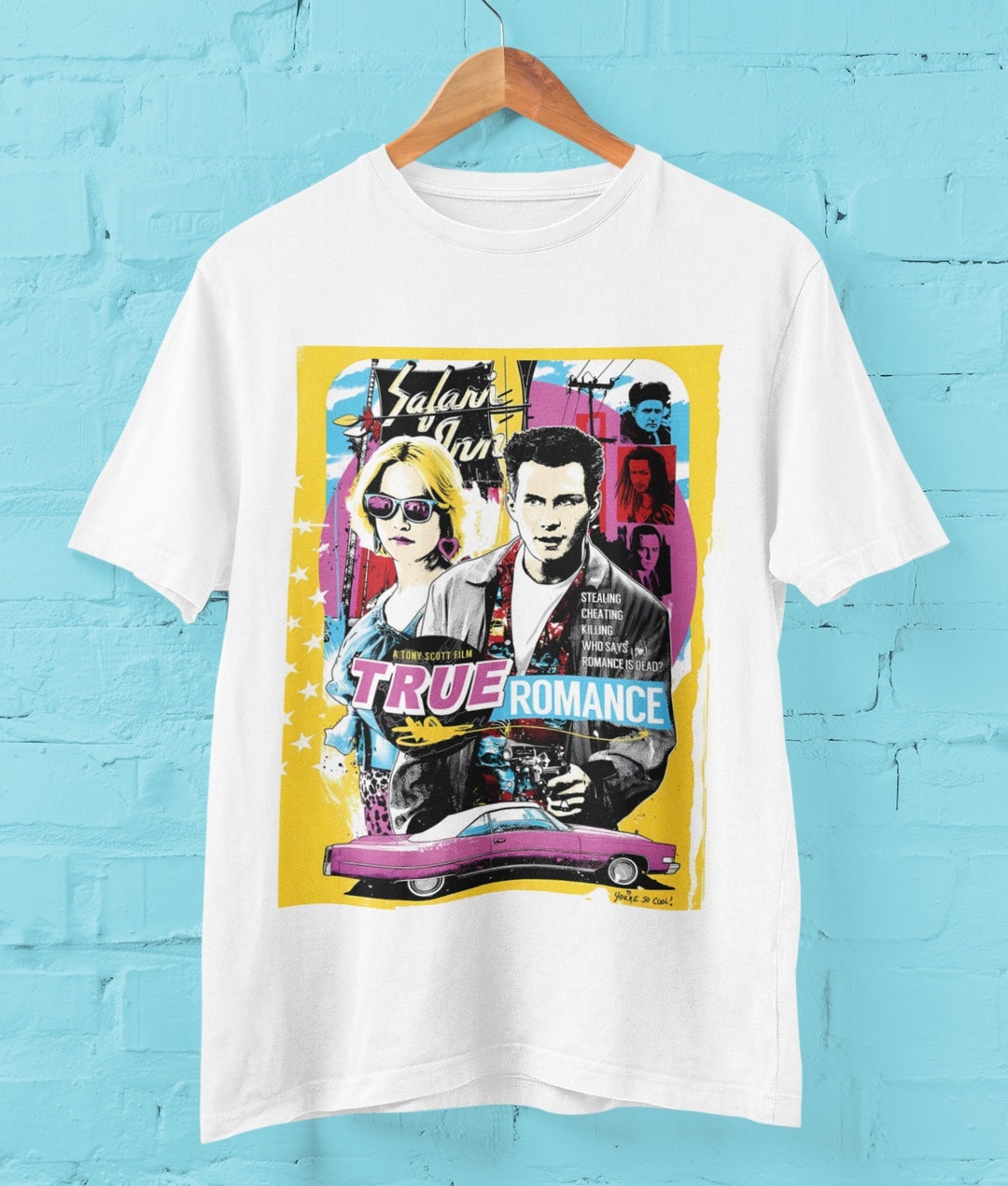 True Romance Movie T-shirt for Men & Women, Gift for Movie Lovers