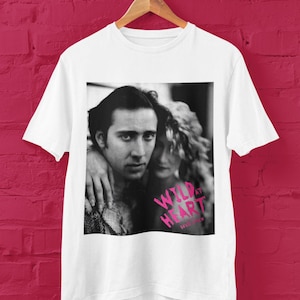 Wild At Heart Movie Crewneck T-shirt, David Lynch, Nicolas Cage, Laura Dern, Cool Birthday Gift for Movie Lovers, Unisex, Men & Women, Bday