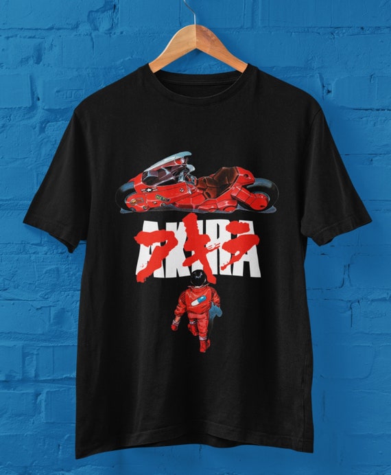 Akira Movie T-shirt, Japanese Anime Crewneck Tee Shirt Gift for