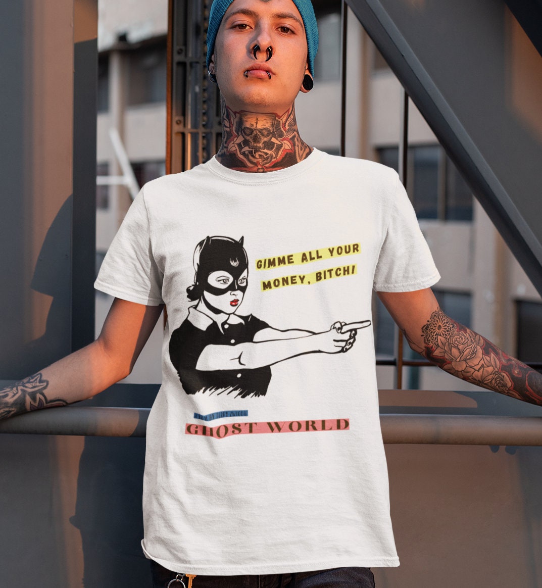 Ghost World Movie Crewneck T-shirt, Enid Coleslaw, Thora