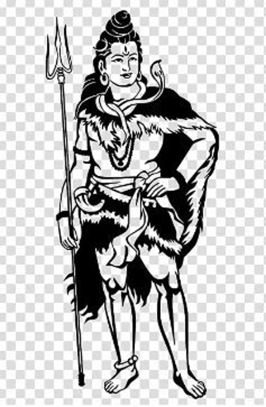 SKETCH OF SHIVA Coloring Pages digital Download Instant - Etsy