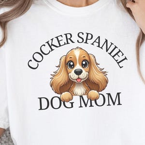 American Cocker Spaniel Mom Hoodie - Hundeliebe Pullover Für Cocker Spaniel Besitzer