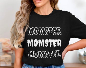 Divertente maglietta di Halloween di mamma, camicia di mamma spettrale, regalo di Halloween per la mamma, maglietta di mamma fantasma carina, camicia di dolcetto o scherzetto per le mamme