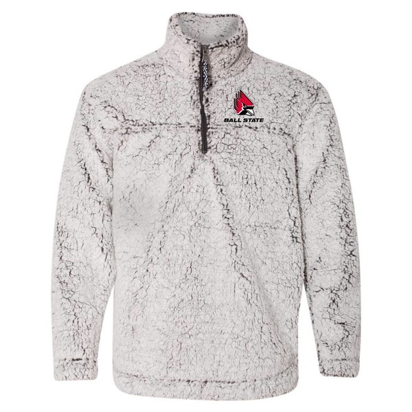 Ball State University Sherpa Quarter Zip Pullover