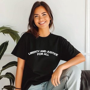 Freiheit und Gerechtigkeit für alle, Freiheit, Gerechtigkeit, Freiheit T-Shirt, Freiheit T-Shirt, Freiheit und Gerechtigkeit T-Shirt, Gerechtigkeit T-Shirt, Für alle