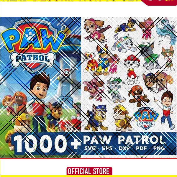 Paw Patrol Svg Layered - Etsy