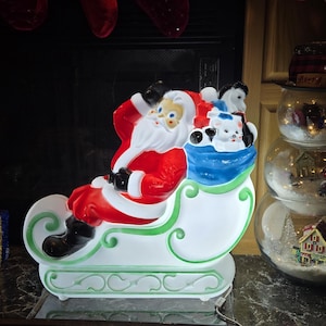 General Foam Plastics Santa Blow Mold - Etsy